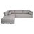 Nomade Grande L-Shaped Sofa in Soft Grey Bouclé from Ligne Roset For Sale - Image 4 of 7