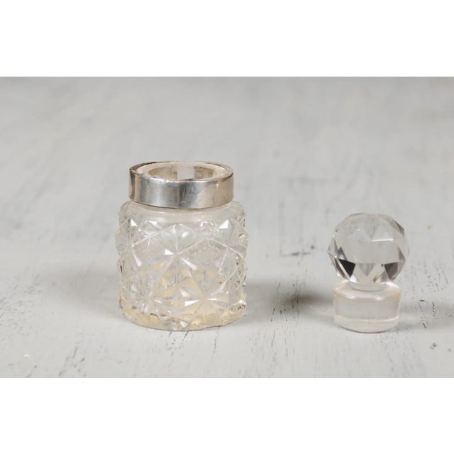 19th Century English Crystal and Silver Jug For Sale - Image 9 of 11