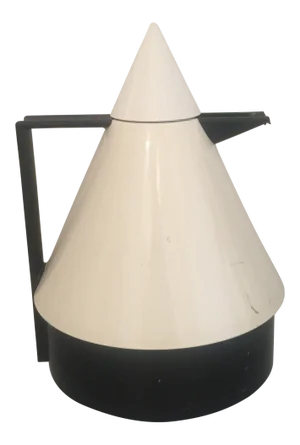 1980s White Emsa “Rio” Conical Thermal Pot