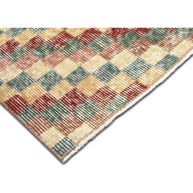Mid-Century Modern Zeki Muren Mid-Century Modern Turkish Runner For Sale - Image 3 of 6