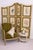 1970s Hand-Painted Botanical Folding Screen For Sale - Image 4 of 4