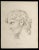 Attention is an original etching artwork realized by Thomas Holloway for Johann Caspar Lavater's "Essays on Physiognomy,...