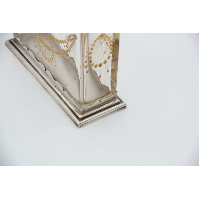 Cut Glass Letter Holder For Sale - Image 3 of 5