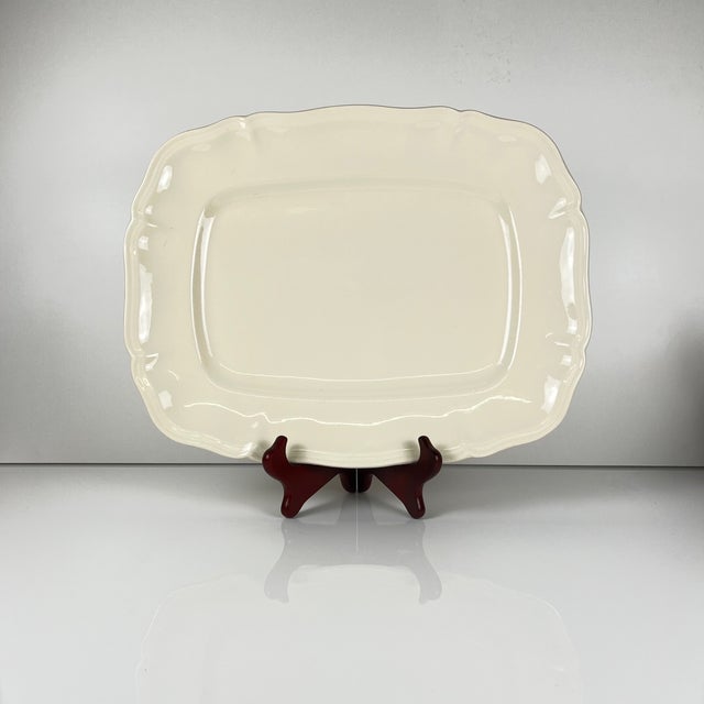 Large Rectangular Cream Dish from Sarreguemines, Early 20th Century For Sale - Image 13 of 13