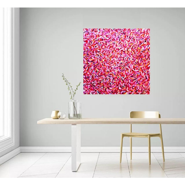 Artist Andrei Sitsko "The Garden 11. Abstract Series" Modern Original Painting For Sale - Image 11 of 13
