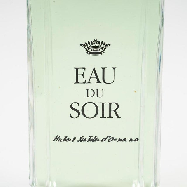 Large Perfume Bottle Eau Du Soir from Sisley For Sale - Image 3 of 9