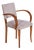 Art Deco Armchair in Beech by Jules Leleu, France, 1930s For Sale