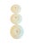 Vintage Adams India Parrot Gray Chinoiserie Ironstone Salad Plates, Set of 3 For Sale In West Palm - Image 6 of 12