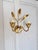 Mid-Century Modern Italian Gilt and White Tôle 2-Light Wall Sconce attributed to Masca, 1970s For Sale - Image 3 of 12