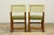 Late 19th Century French Louis XIII Oak Dining Chairs in Moss Green, Set of 10 For Sale - Image 18 of 18
