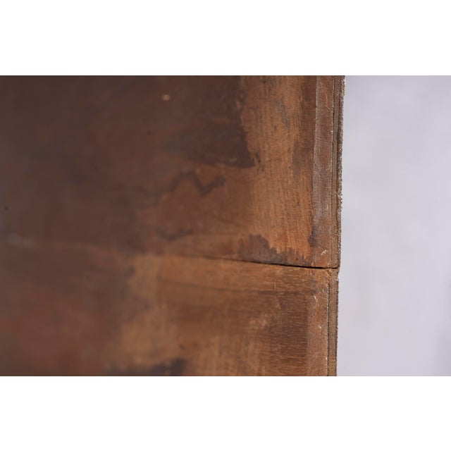 Unknown, Spring Landscape with Poplar Trees, 1800s, Oil on Panel For Sale - Image 15 of 18