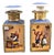 French Bleu De Roi Perfume Bottles attributed to Jacob Petit, 1830s, Set of 2 For Sale