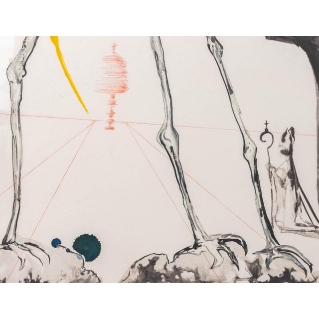 Salvador Dali "Space Elephant" Etching, 1971 For Sale In New York - Image 6 of 11