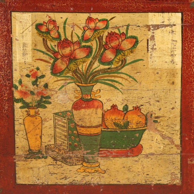 Large 20th Century Lacquered Oriental Furniture Sideboard, 1960s For Sale - Image 10 of 13