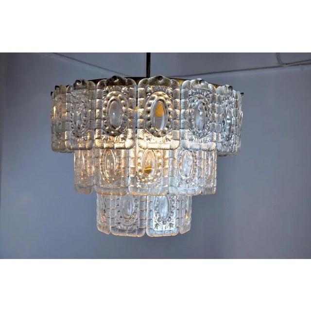 Kinkeldey 3-Tier Chandelier from Kinkeldey, Germany, 1970s For Sale - Image 4 of 7