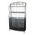 Faux Bamboo Metal Oversized Wine Bar For Sale