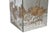 Hollywood RFegency Style Mirrored Pedestal With Gold Fold Cranes and Foliate For Sale In New York - Image 6 of 7
