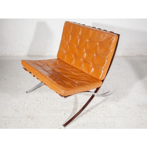 Vintage Barcelona Lounge Chairs by Mies Van Der Rohe for Knoll, 1970s, Set of 2 For Sale - Image 9 of 17