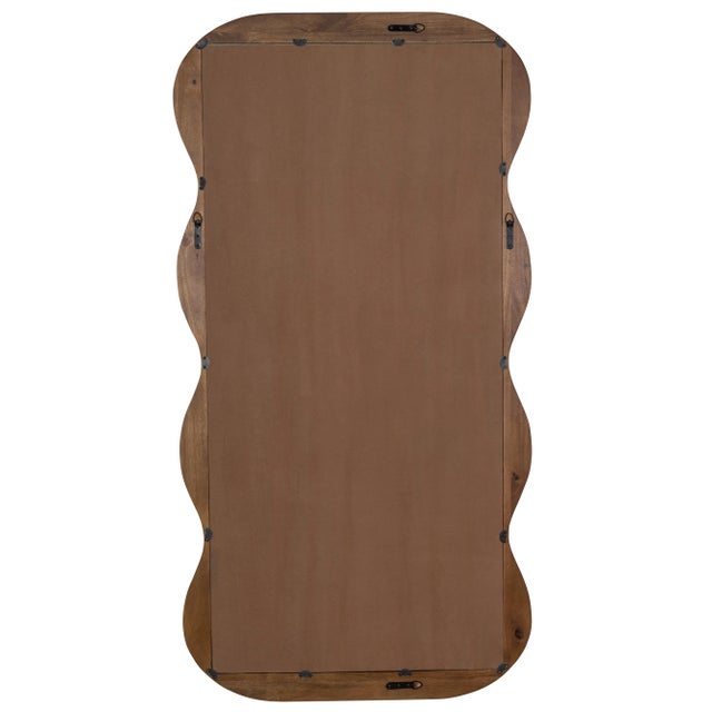 Contemporary Frances Wavy Floor Mirror For Sale - Image 3 of 7