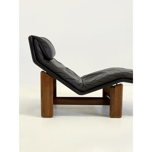 Wood Periplo Chaise Longue attributed to Tarcisio Colzani for Mobil Girgi, 1970s For Sale - Image 7 of 16