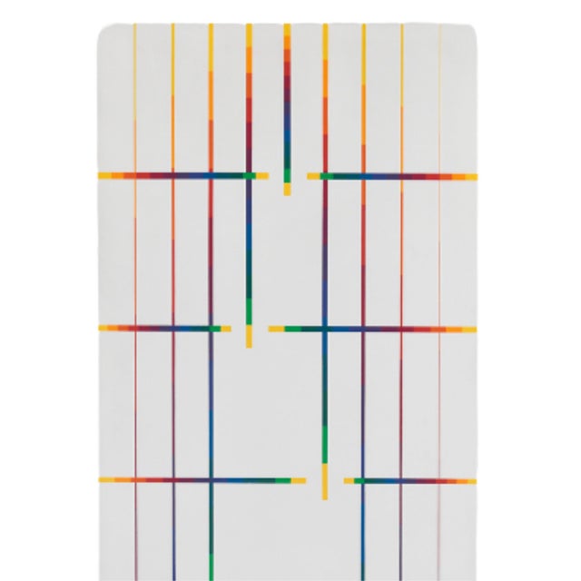 Paolo Minoli, These Few Notes in Light, Italy, 1989, Acrylic on Board For Sale - Image 6 of 9