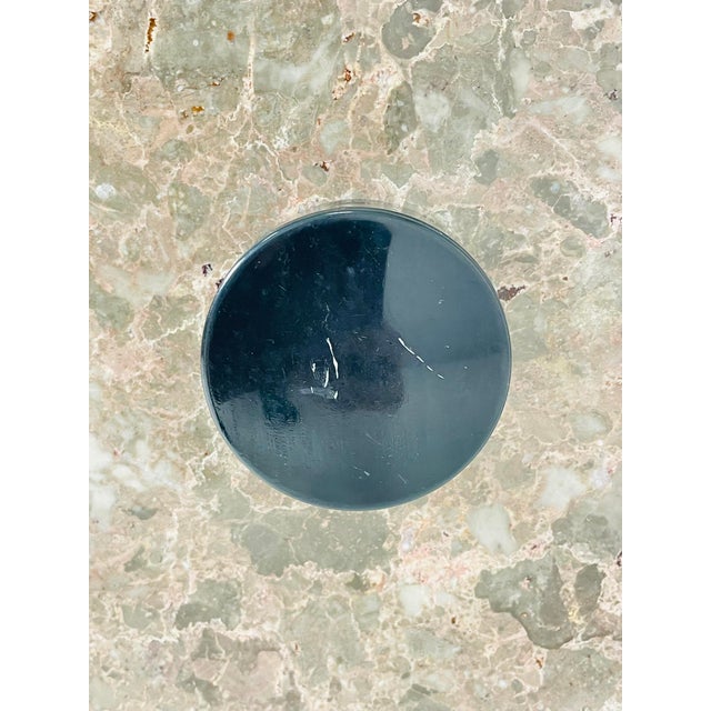 Vintage Marble & Glass Dining Table, Italy 1980s. For Sale - Image 10 of 12