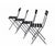 Celestina Chairs by Marco Zanuso for Zanotta, Italy, 1980s, Set of 4 For Sale - Image 6 of 12