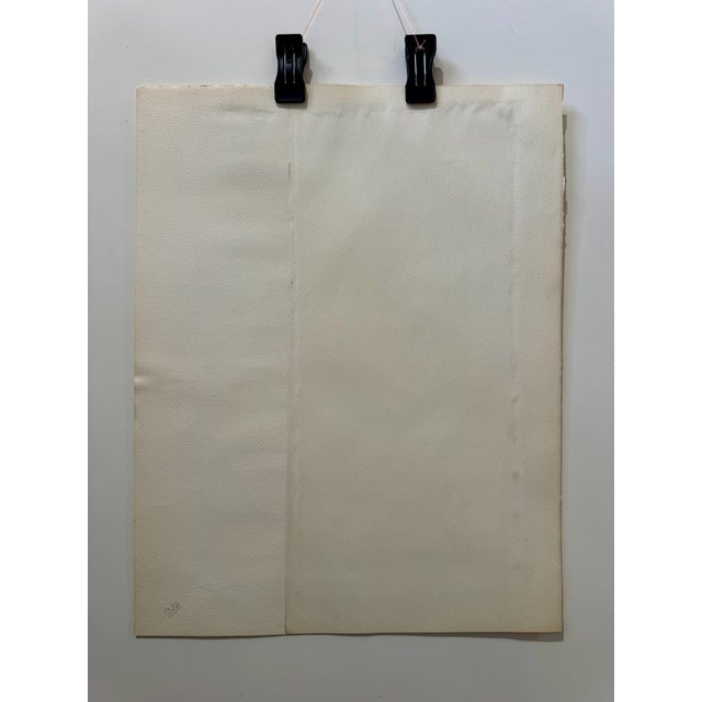 Henry Emil Salloch Original Watercolor on Paper Florence, Italy. 1970. For Sale In Atlanta - Image 6 of 7