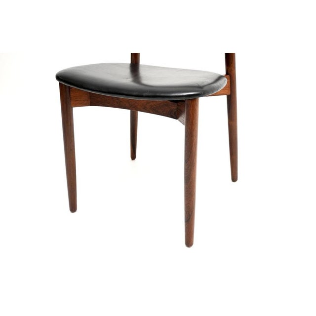 Black Vintage Danish Desk Chair by Harry Ostergaard for Randers, 1960 For Sale - Image 8 of 11