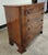 Circa 1830 American Empire Figured Mahogany Bow-Front 4-Drawer Chest For Sale - Image 10 of 13