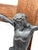 Vintage Crucifix in Bronze on Oak, 1920s For Sale - Image 12 of 15