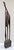Brown Early 20th Century African Tall Slender Wooden Crane Sculpture Attributed to Bunmi Babatunde For Sale - Image 8 of 8