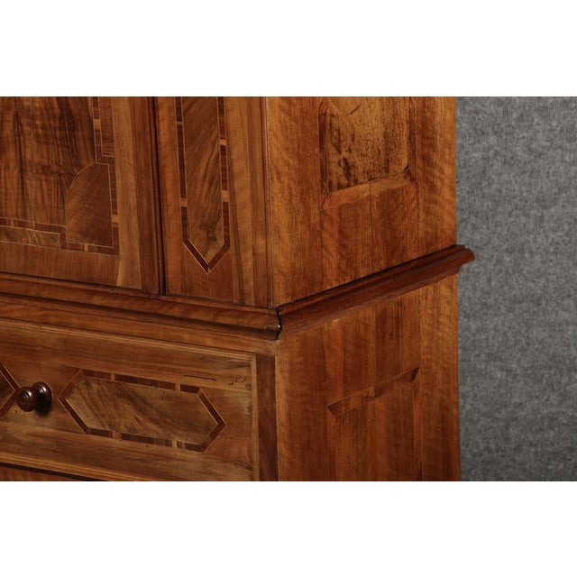 Antique Baroque Diaper Drawer Cabinet, Early 18th Century For Sale - Image 17 of 18