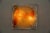 Orange murano glass flush mount sconces, italy, 1960s the wall lamps come with 1 x e14 / e15 edison screw fit bulb holder,...