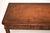 Wood Antique Victorian Leather Top Writing Table, 1860 For Sale - Image 7 of 11