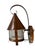 Early 20th Century Arts and Crafts Hammered Copper Outdoor Wall Sconces With Original Patina - a Pair For Sale - Image 4 of 12