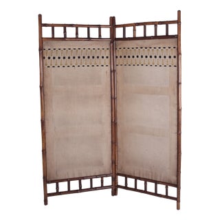 Art Nouveau Bamboo Partition Wall, Austria, 1900s For Sale