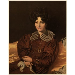 1951 After Ingres "Madame Marcotte De Sainte-Marie", First Edition Parisian Photogravure For Sale