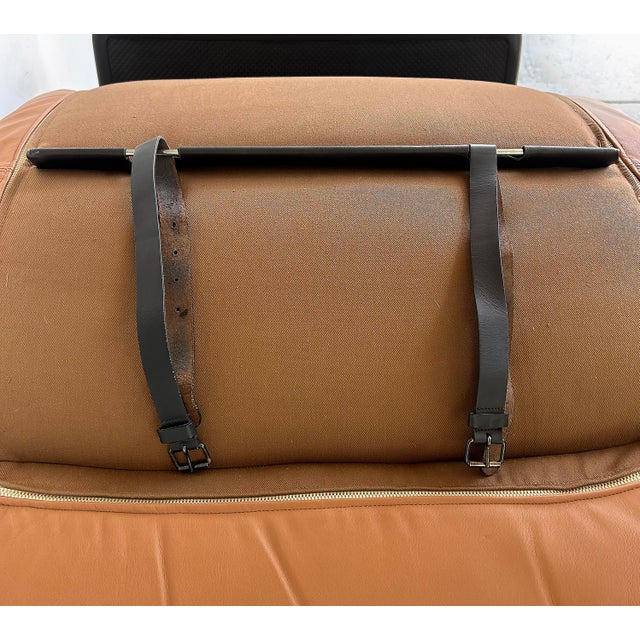 Roberto Tapinassi Dema Firenze Leather Chaise Longues. "Rataplan”, 1980s For Sale - Image 11 of 14