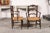 French Provincial Pair of 19th C. Rush Seat Armchairs From France For Sale - Image 3 of 13