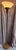 Art Deco German Floor Lamp with Brass Base and White Glass Shade, 1920s For Sale - Image 3 of 11