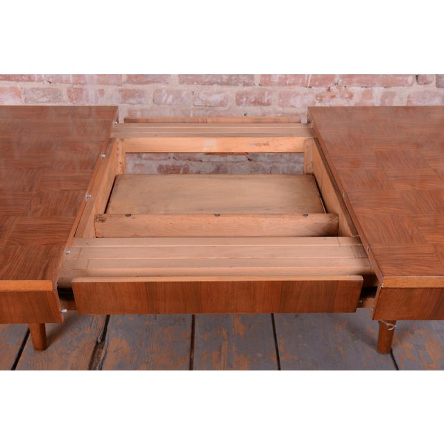 Art Deco Dining Table by Jindřich Halabala for UP Závody, Czech, 1940s For Sale - Image 3 of 18