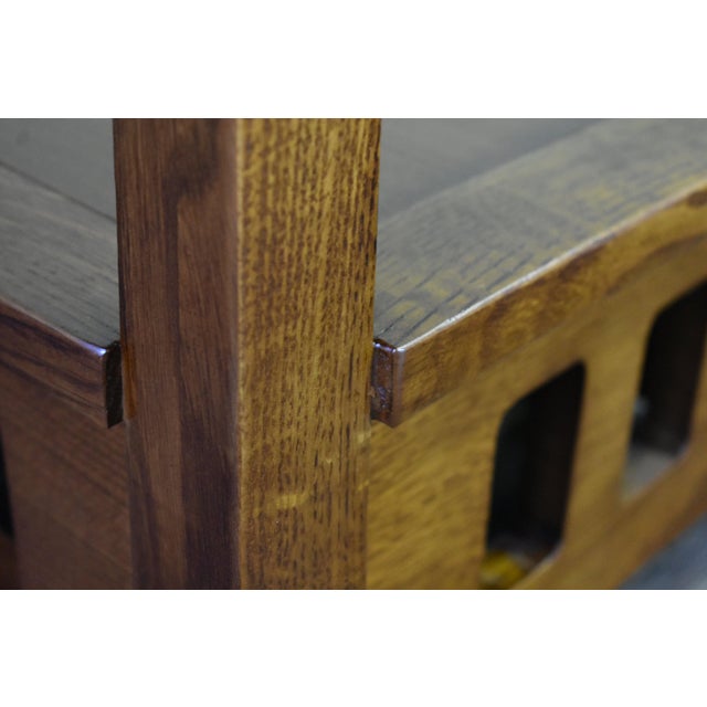 Arts and Crafts / Mission Style Taboret End Table - Model A29 For Sale In Chicago - Image 6 of 8