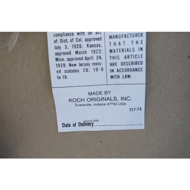 Vintage Koch Hollywood Regency Brass Chair Chairish