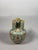 Mid 20th Century China, 20th century. Famille rose porcelain vase on a turquoise background. Republican period (1912-1949). For Sale - Image 5 of 7