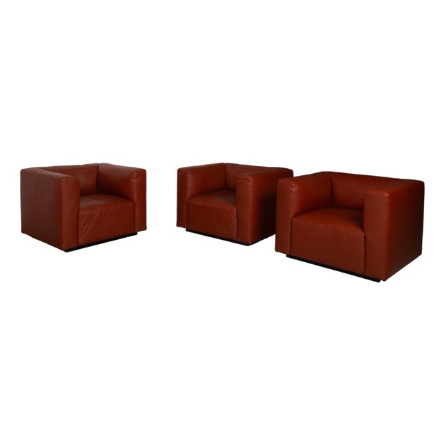 Leather Chairs from Walter Knoll, Set of 3 For Sale
