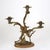 Pair of Antique French Rococo Bronze Candelabras With Marble Bases C1890 For Sale - Image 9 of 12