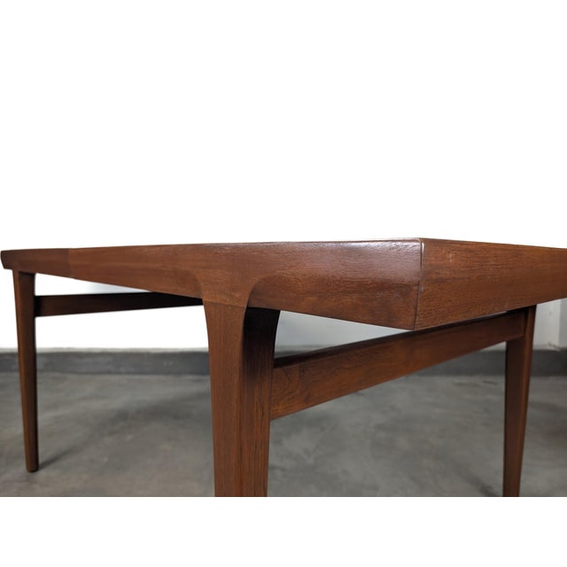 Scandinavian Mid-Century Modern Expandable Teak Dining Table, C1960s For Sale - Image 12 of 15