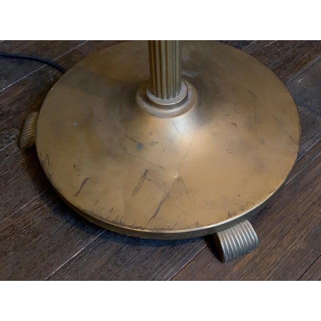 1940s Danish Art Deco Brass Floor Lamps - A Set of 2 For Sale - Image 15 of 18