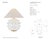 Kelly Wearstler by Visual Comfort Signature Linden Medium Orb Table Lamp in Plaster White with Linen Shade Designer: Kelly...